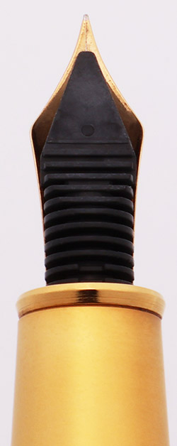 Platinum President Fountain Pen - Clear Demonstrator, Gold Trim